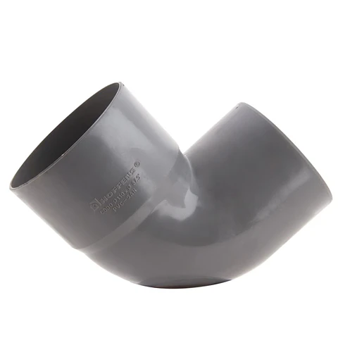 Codo PVC Sanitario Gris 87.5 110mm