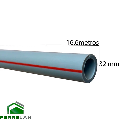 Tubo PP-R 32mm PN16 6mts