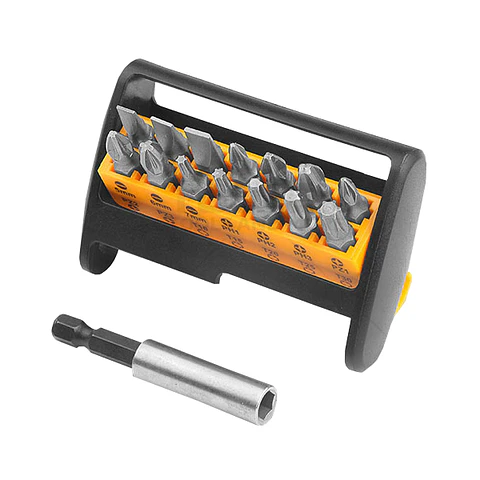 Juego Punta Destornillador 15Pcs Tolsen