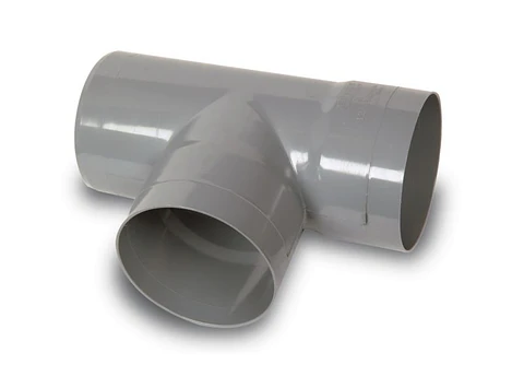 Tee PVC Sanitario Gris 40x40mm